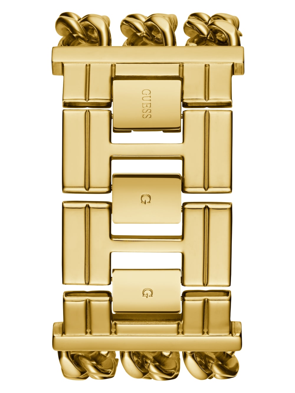 Gold-Tone Chainlink Analog Watch - Guess