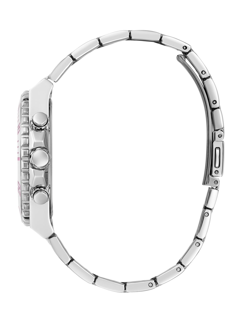 Silver-Tone Multifunction Watch - Guess
