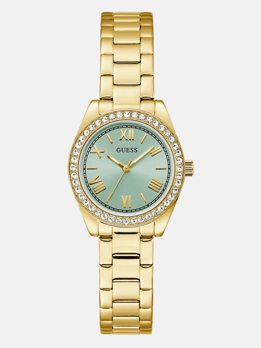 Gold-Tone Analog Watch - Guess