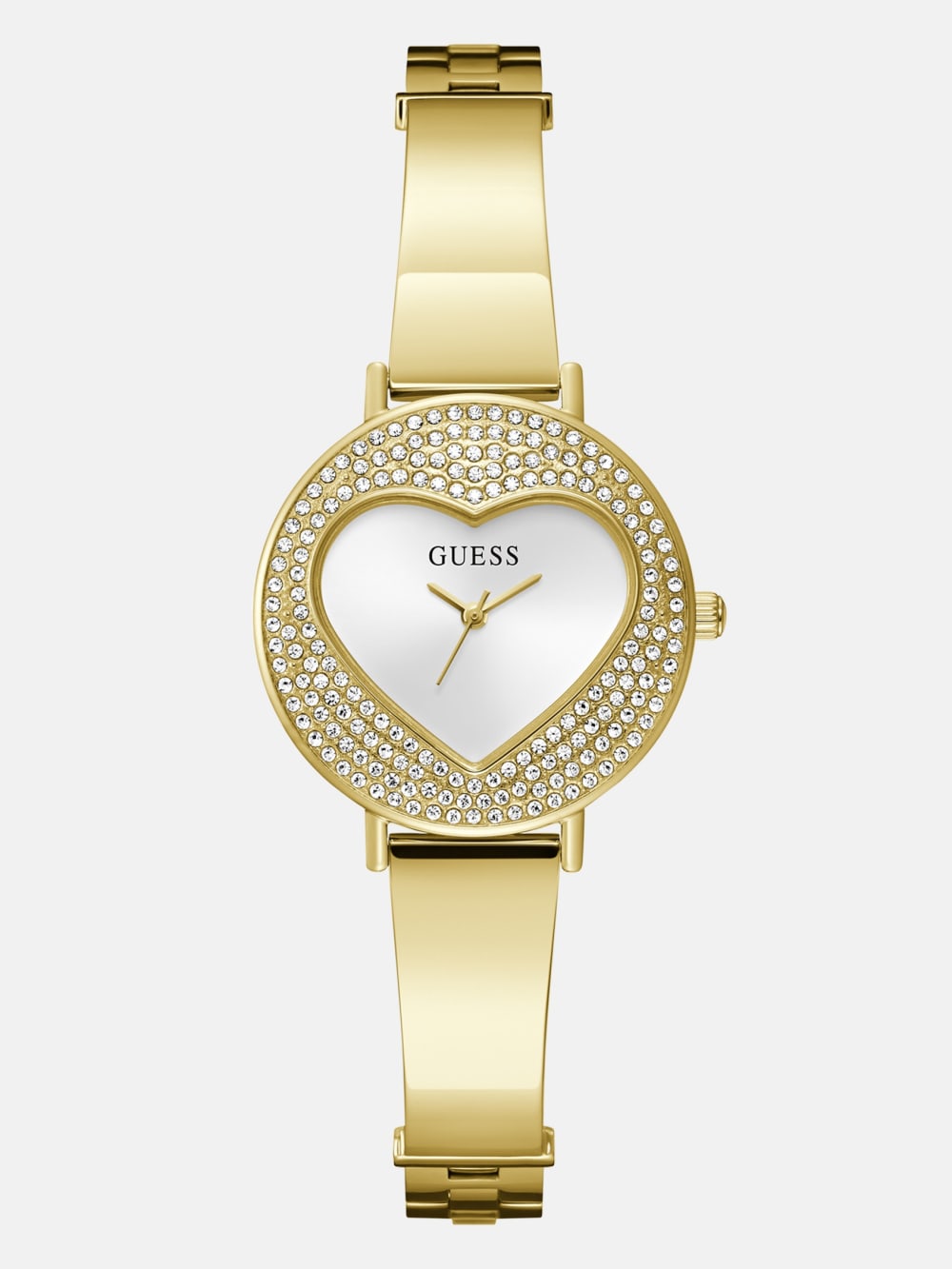 Crystal Stainless Steel analogue watch 30 mm - Guess