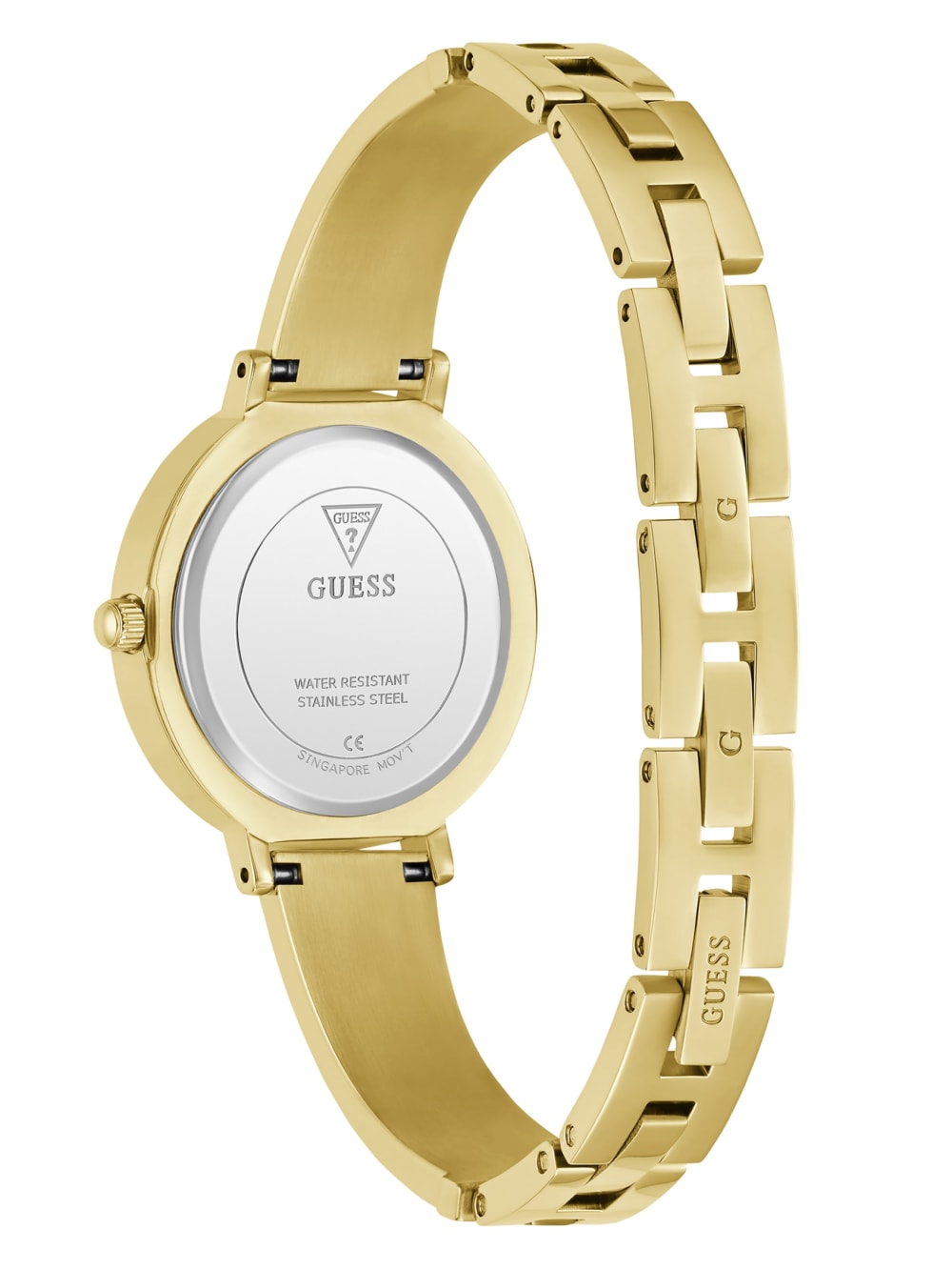 Crystal Stainless Steel analogue watch 30 mm - Guess
