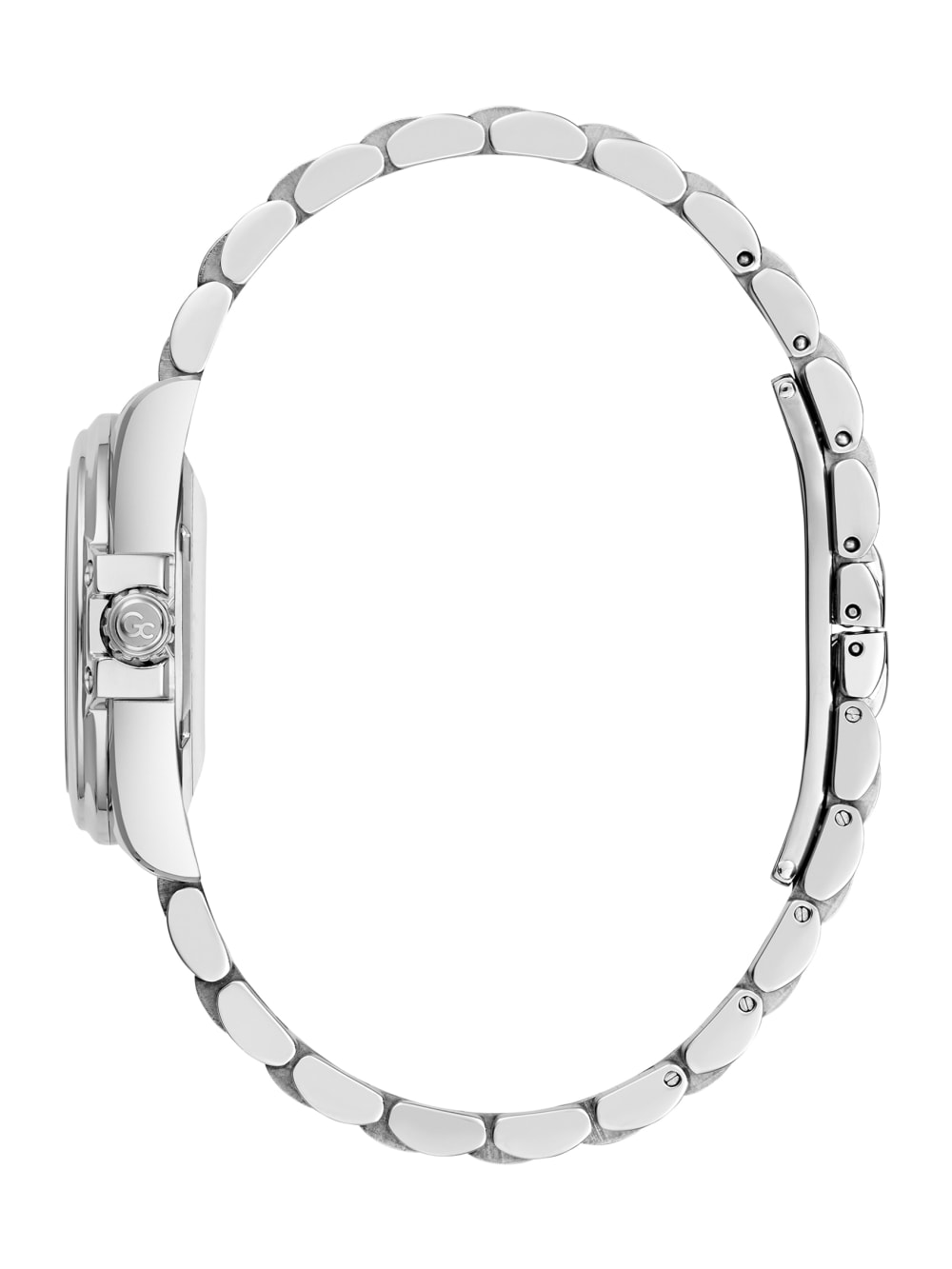 Gc Silver-Tone Analog Watch - Guess