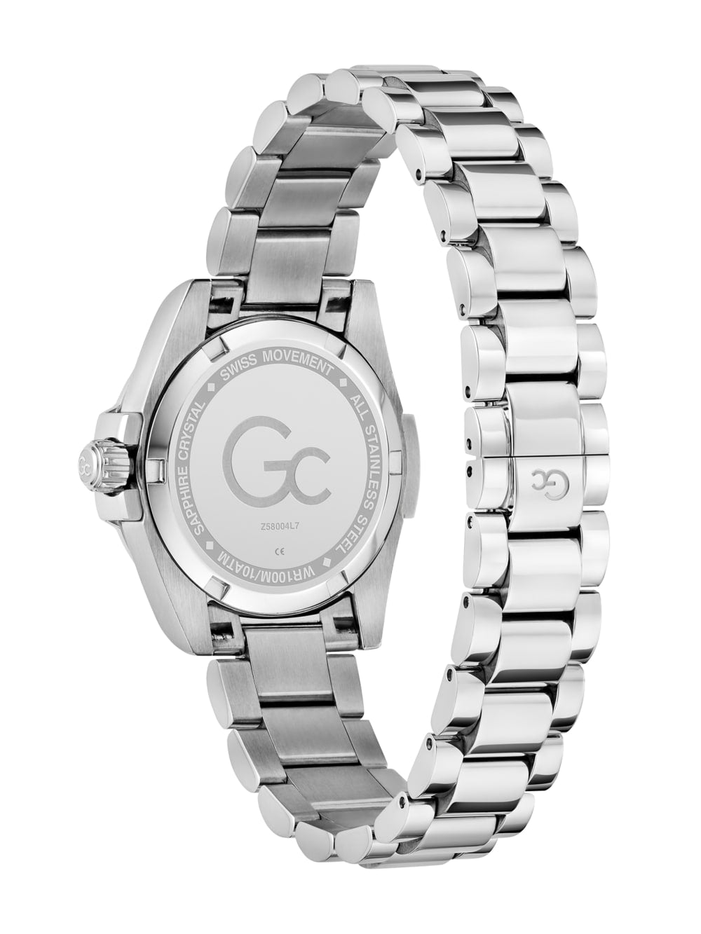 Gc Silver-Tone Analog Watch - Guess