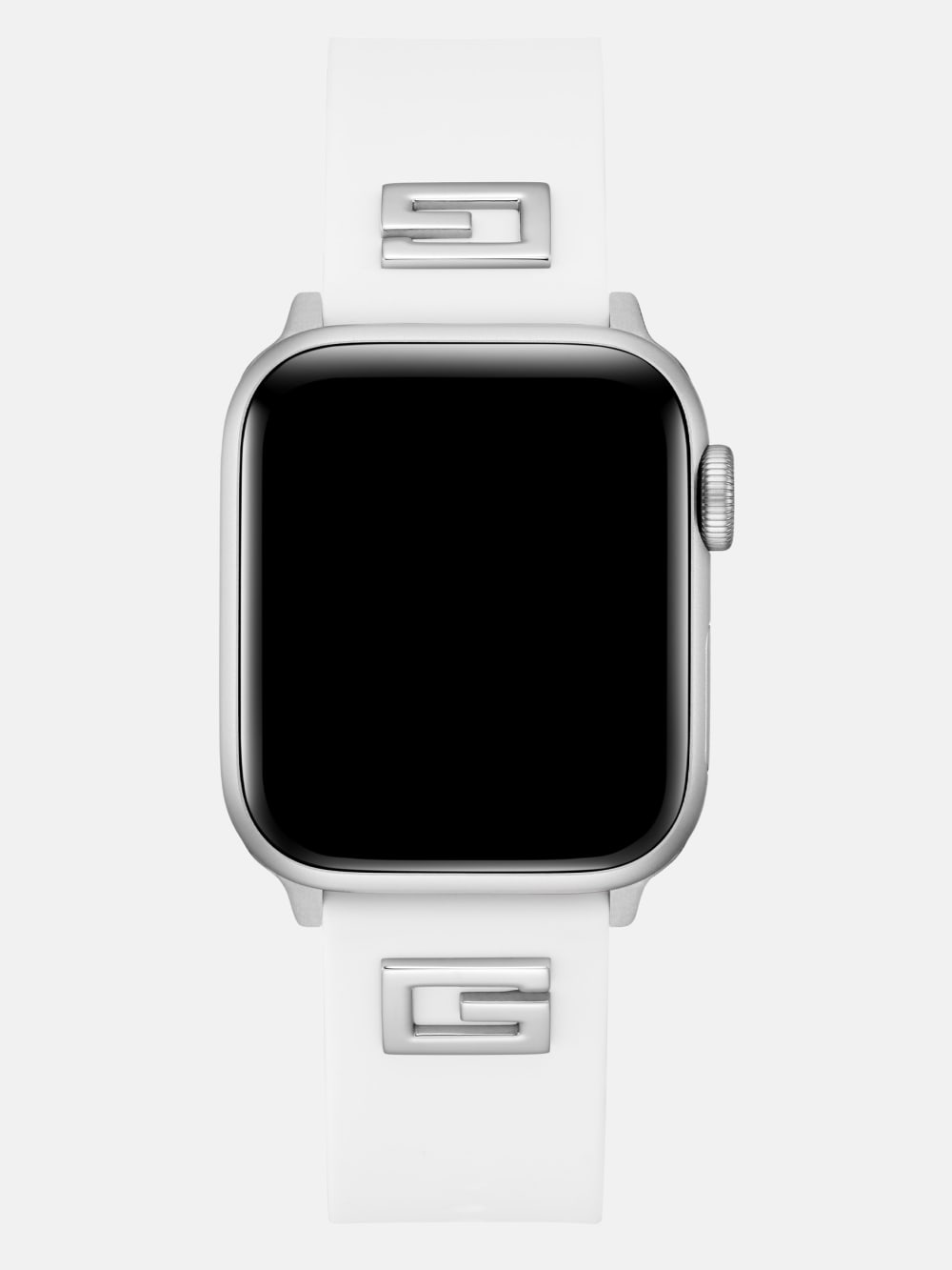 White Silicon 38-40 mm Band for Apple Watch® - Guess