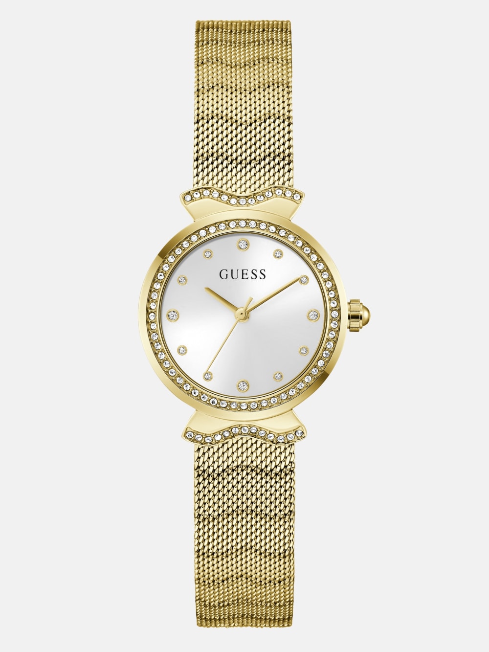 Gold-Tone Wavy Analog Watch - Guess