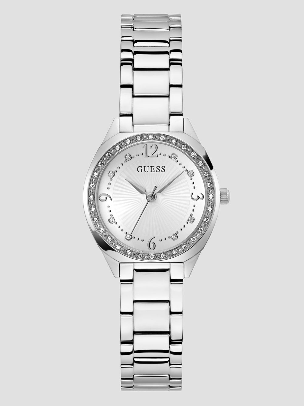 Silver-Tone Analog Watch - Guess
