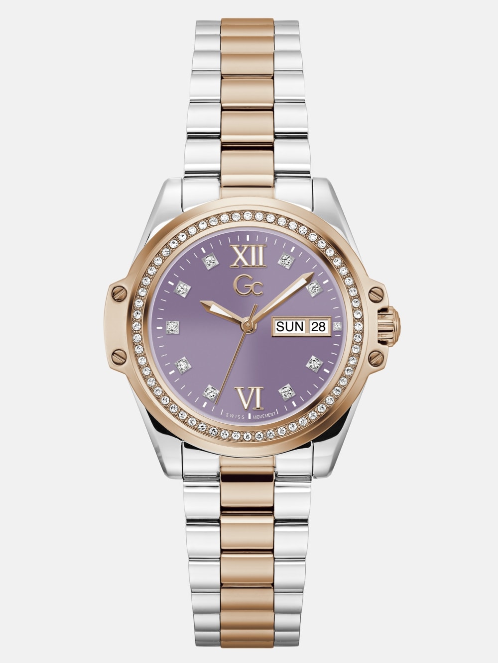 Gc Two Tone Analog Watch - Guess