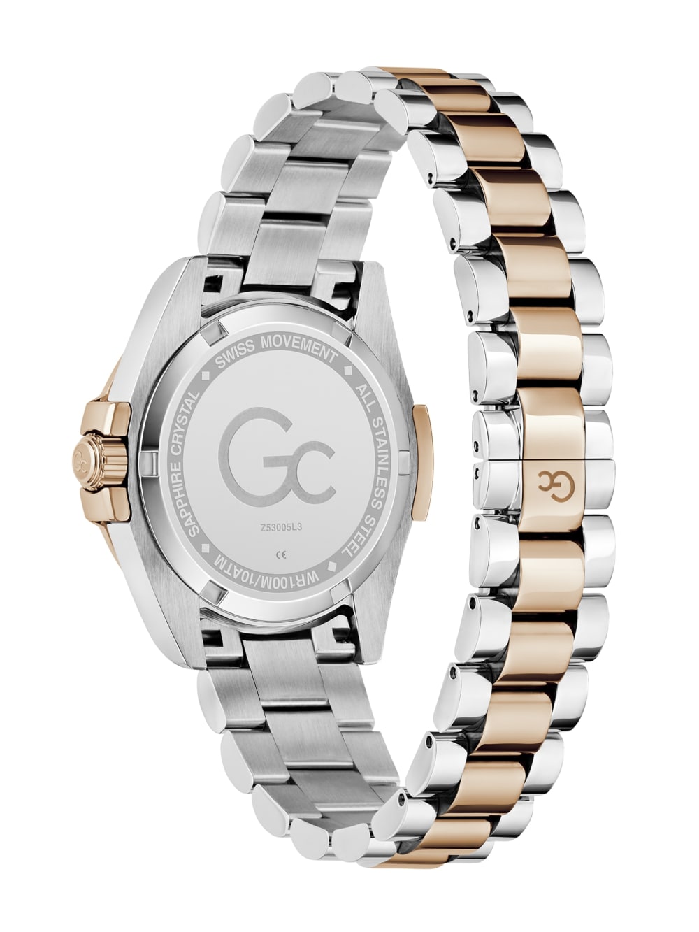 Gc Two Tone Analog Watch - Guess