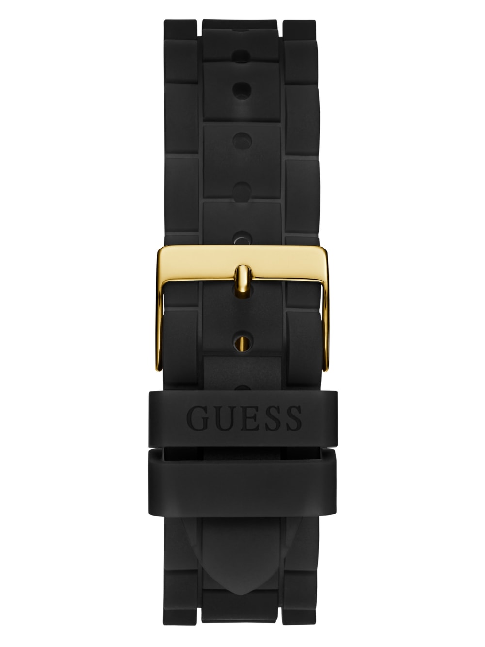 Gold-Tone and Clear Multifunction Watch - Guess