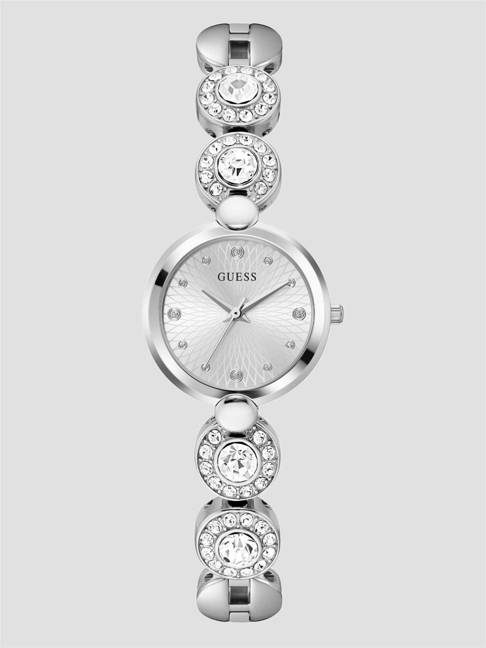 Silver-Tone Analog Watch - Guess