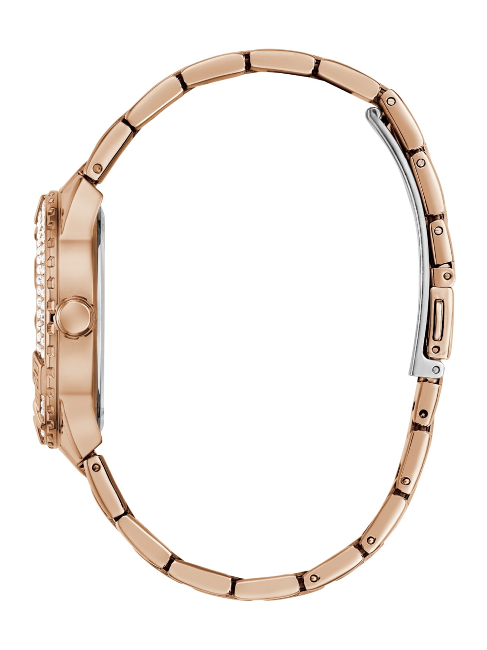 Rose Gold-Tone and Pink Analog Watch - Guess