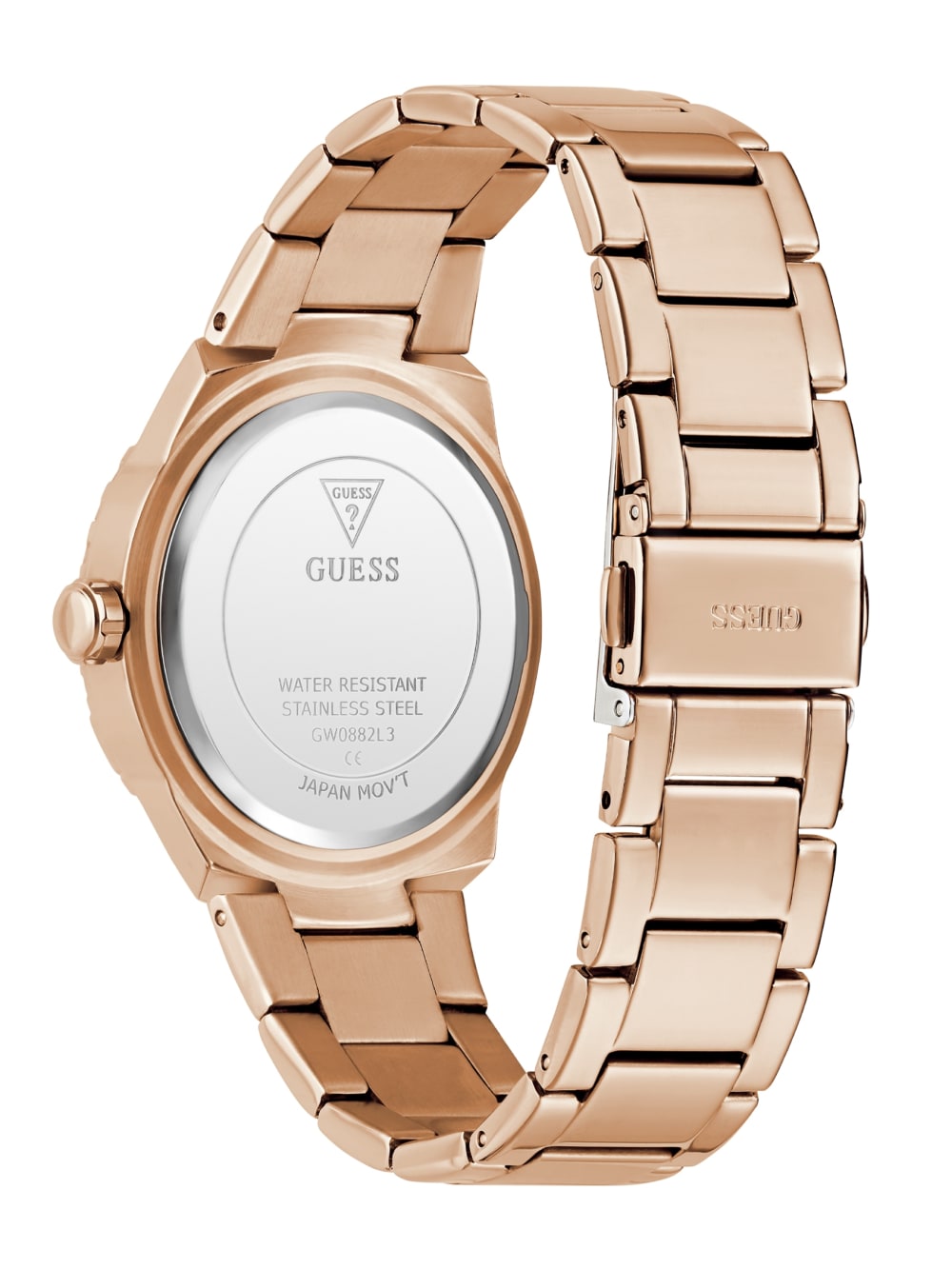 Rose Gold-Tone and Pink Analog Watch - Guess