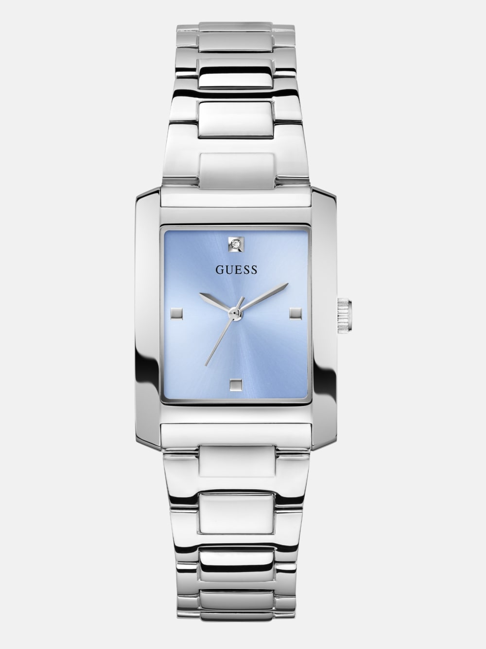 Silver-Tone Analog Watch - Guess