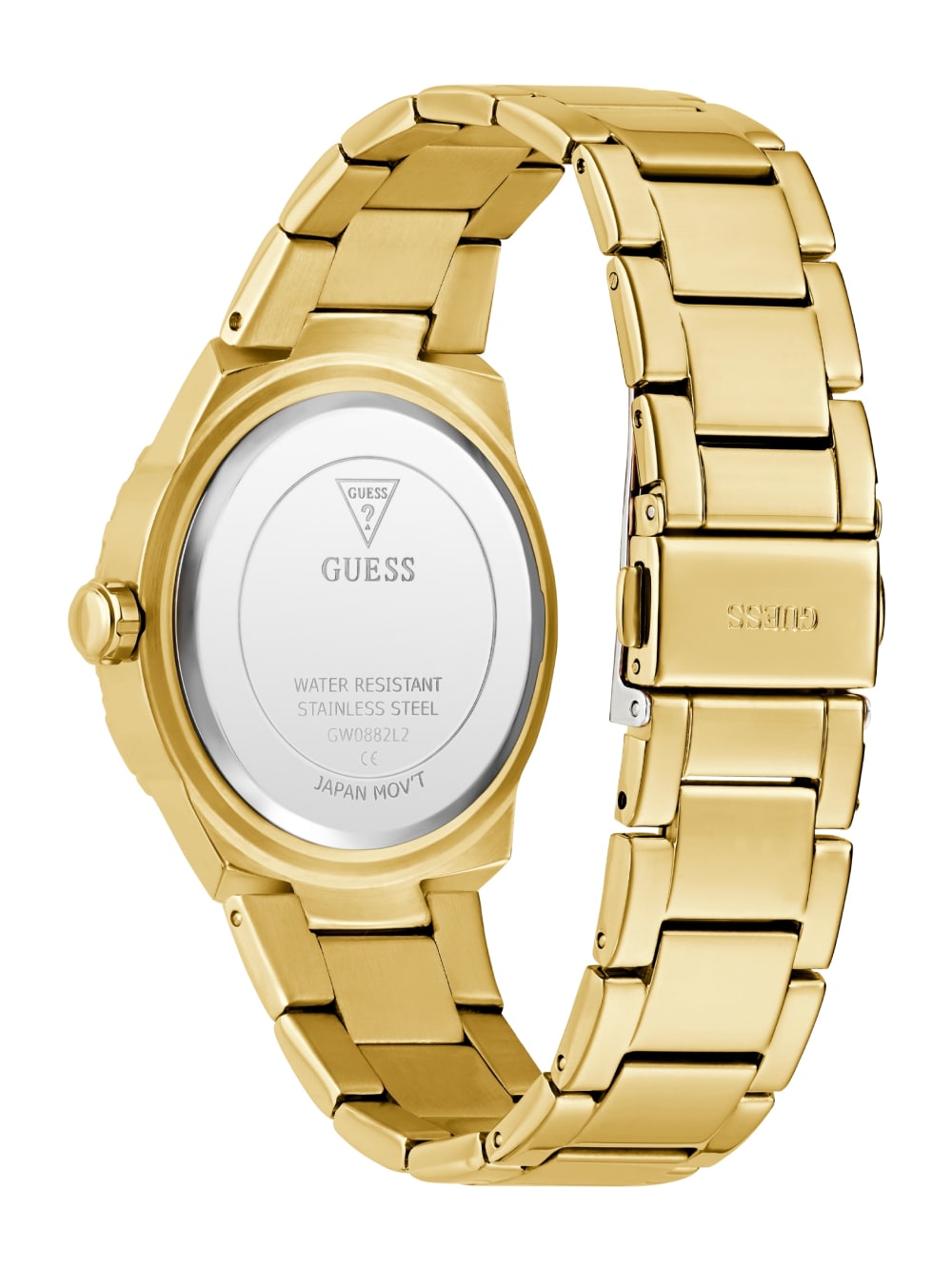 Gold-Tone and Rainbow Analog Watch - Guess
