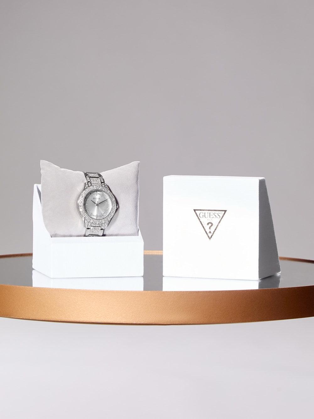 Silver-Tone Analog Watch - Guess