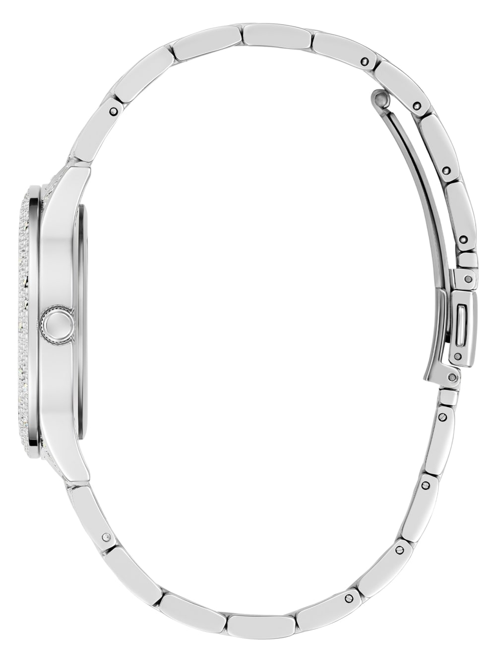 Silver-Tone Analog Watch - Guess
