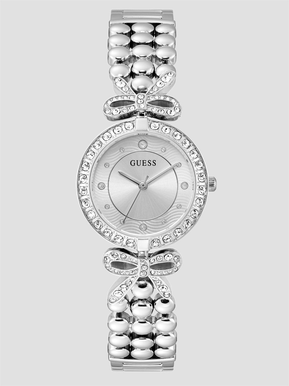 Silver-Tone Analog Watch - Guess