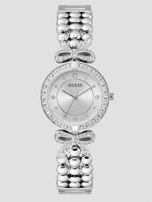 Silver-Tone Analog Watch - Guess