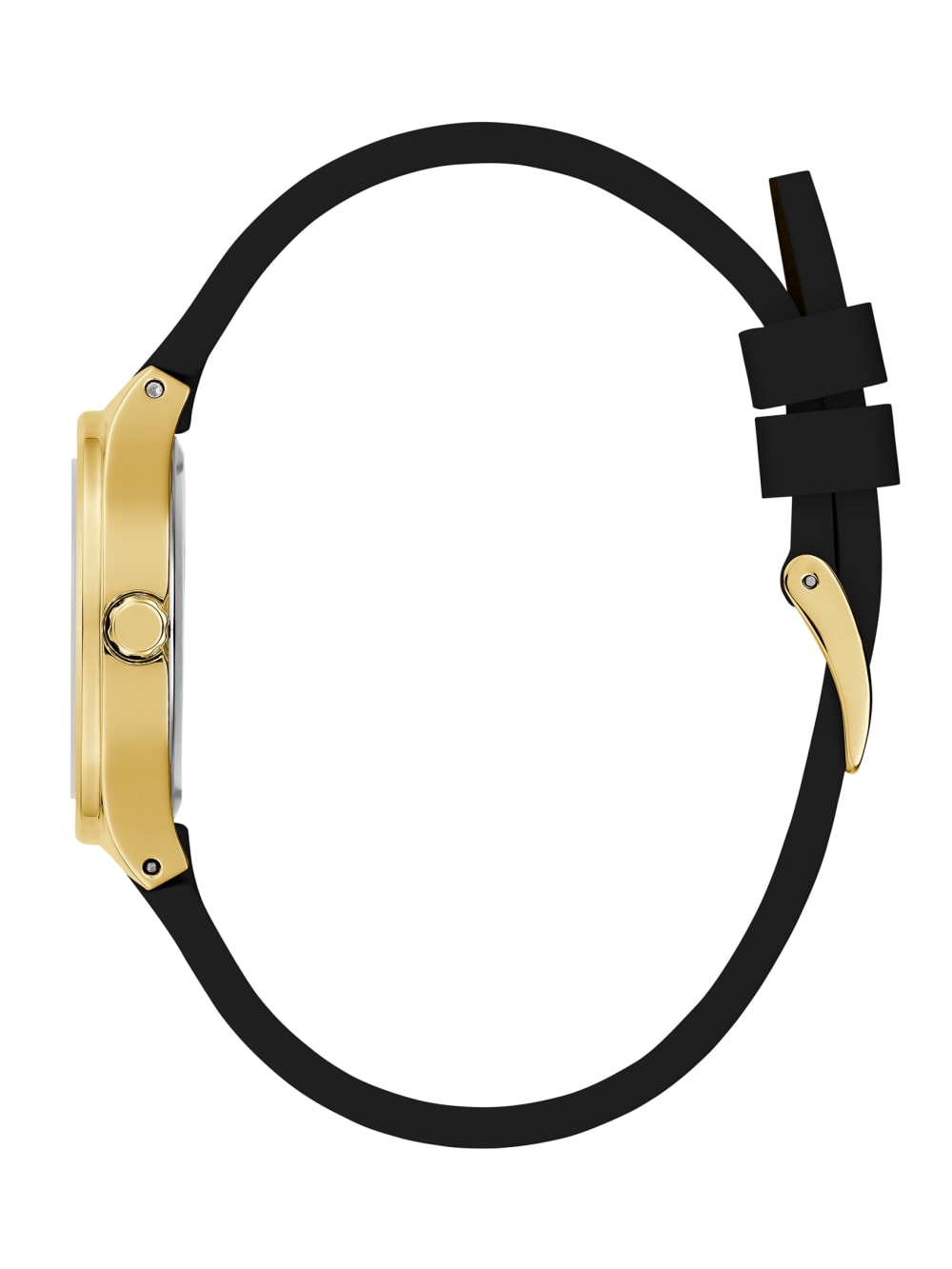 Two-Tone Silicon Analog Watch - Guess