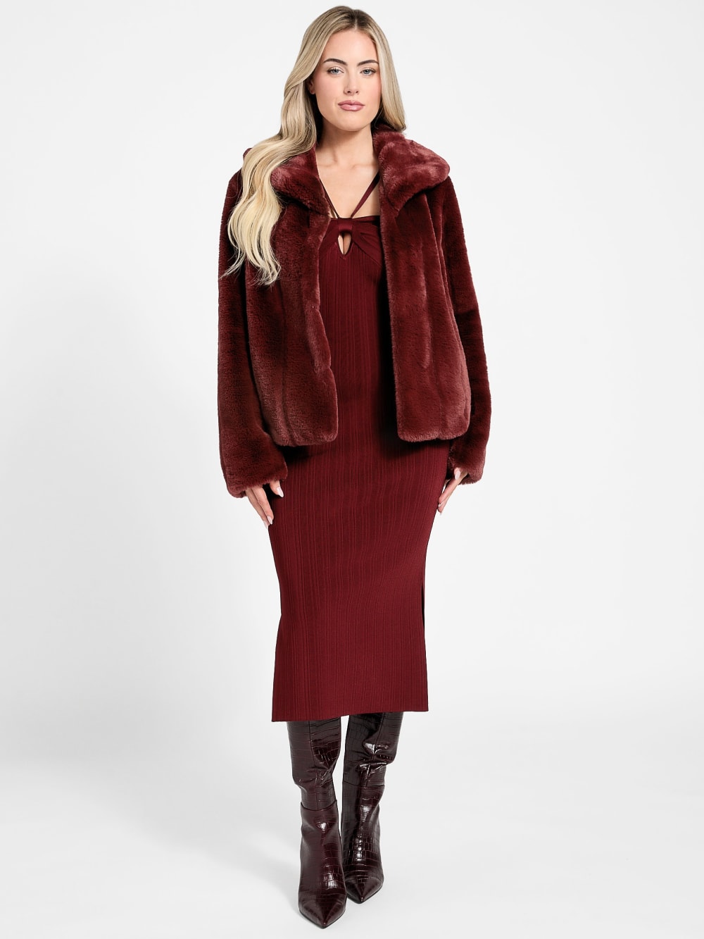 Sophy Faux-Fur Jacket - Guess