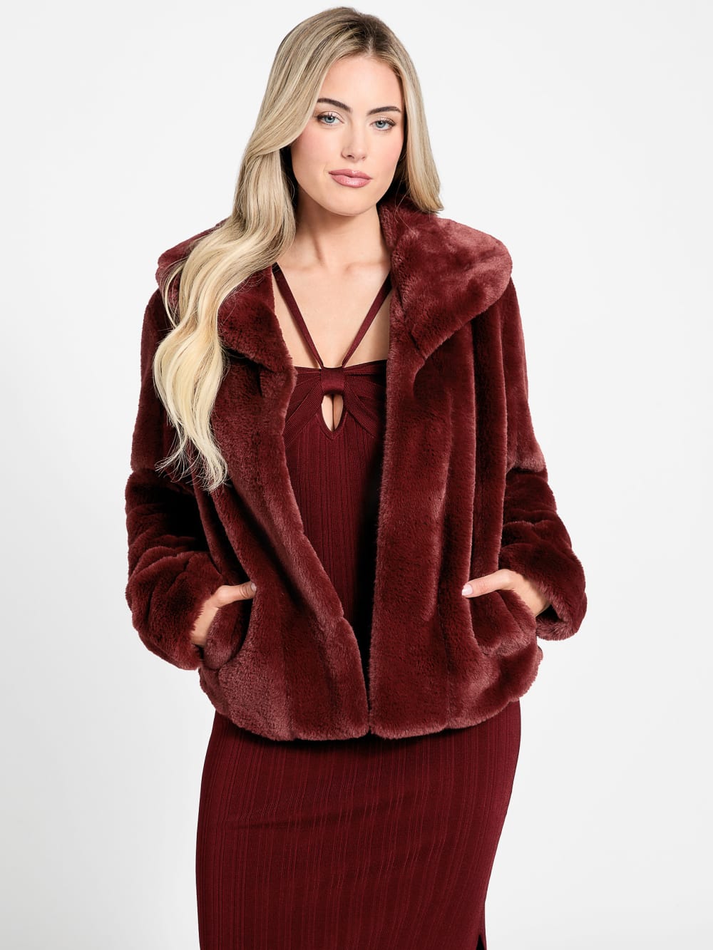 Sophy Faux-Fur Jacket - Guess