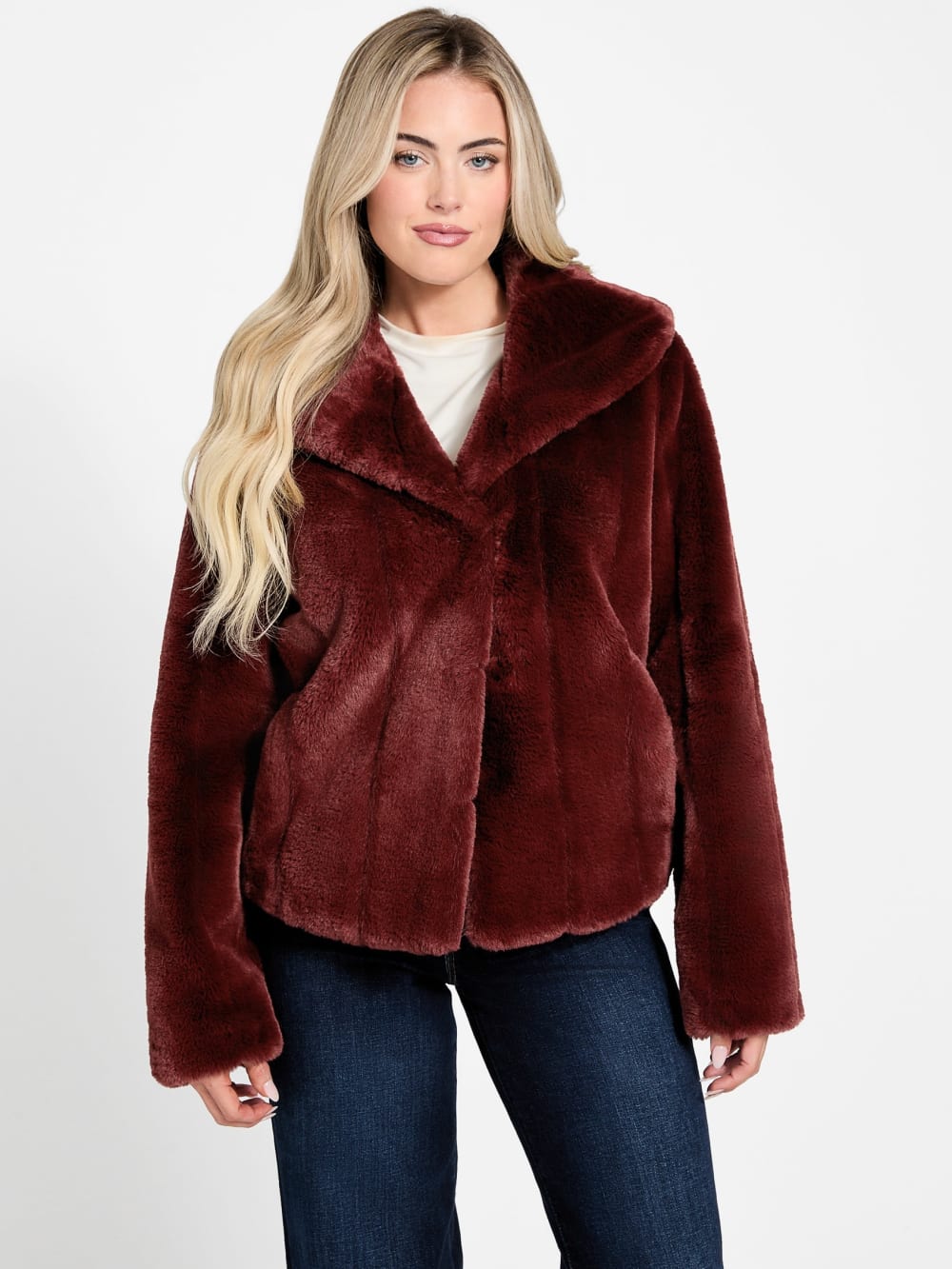 Sophy Faux-Fur Jacket - Guess