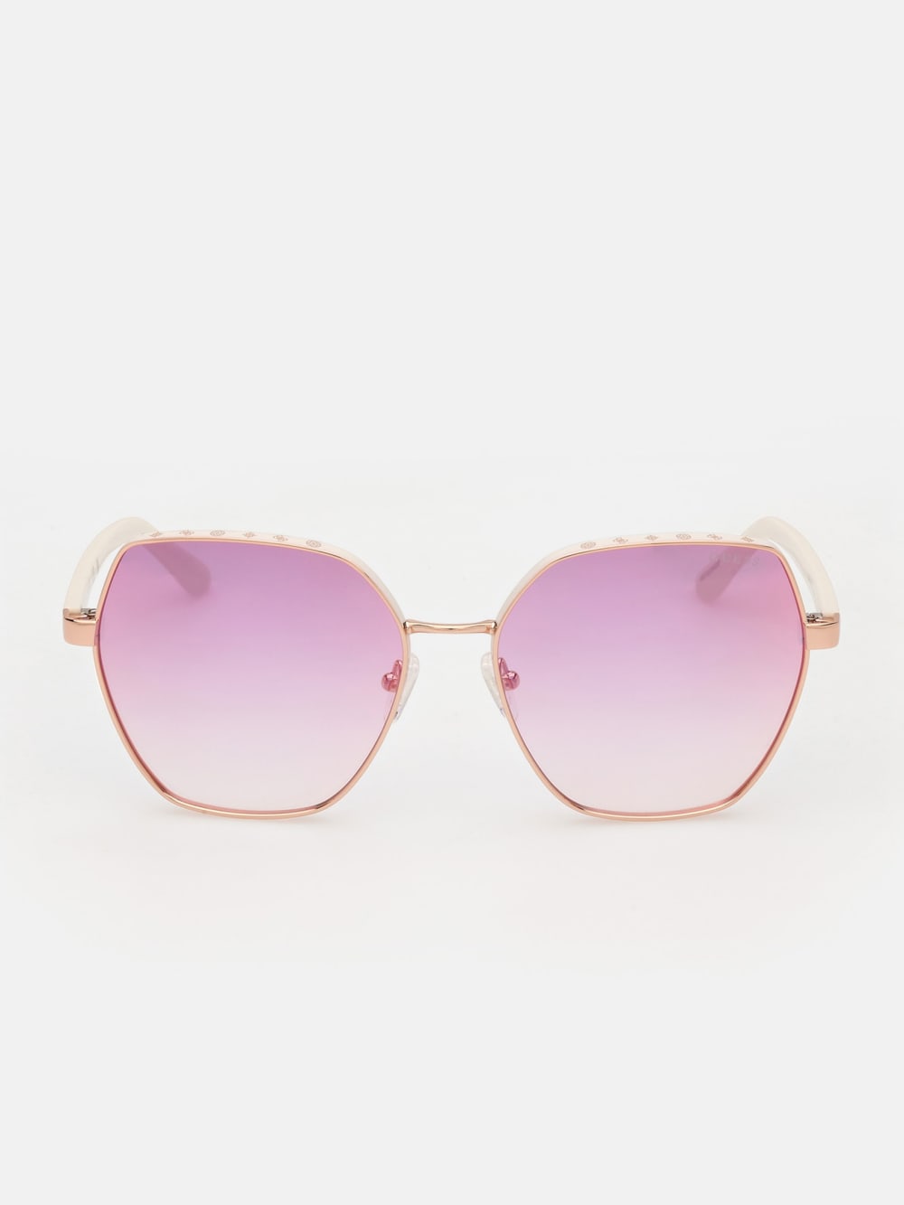 Geometric Metal Sunglasses - Guess
