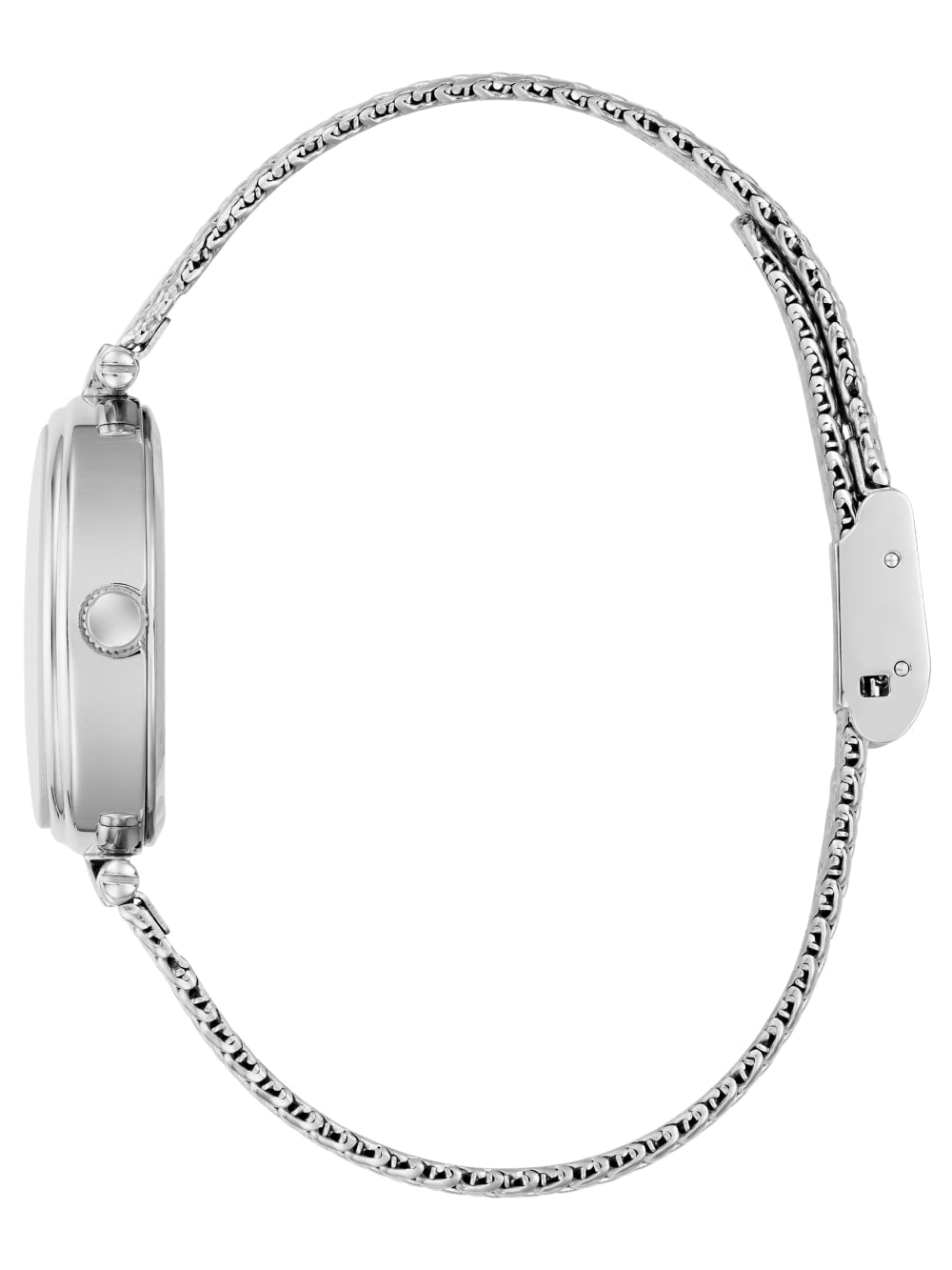 Silver-Tone Analog Watch - Guess