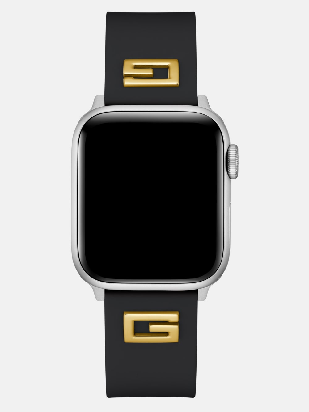 Black Silicon 38-40 mm Band for Apple Watch® - Guess