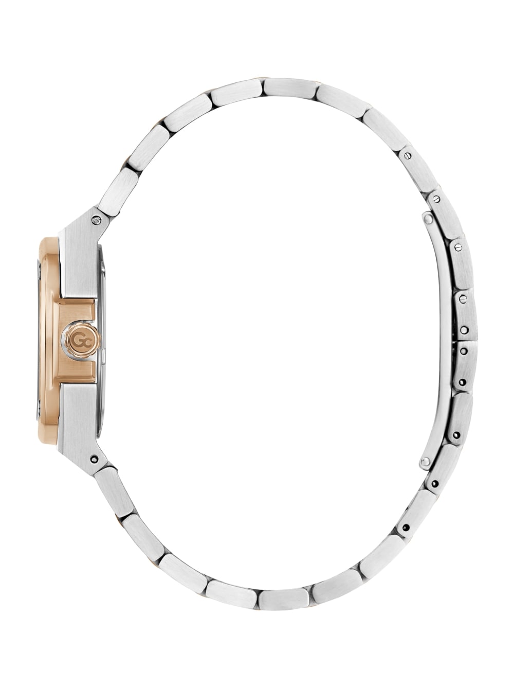 Gc Two-Tone and Blue Analog Watch - Guess