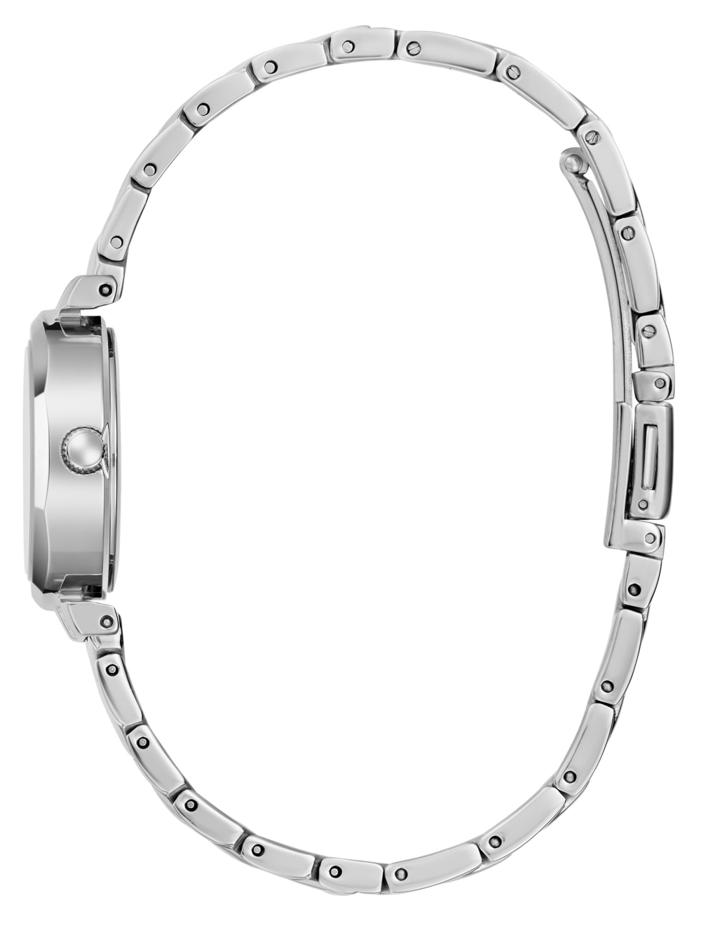 Mini Silver-Tone Analog Watch - Guess