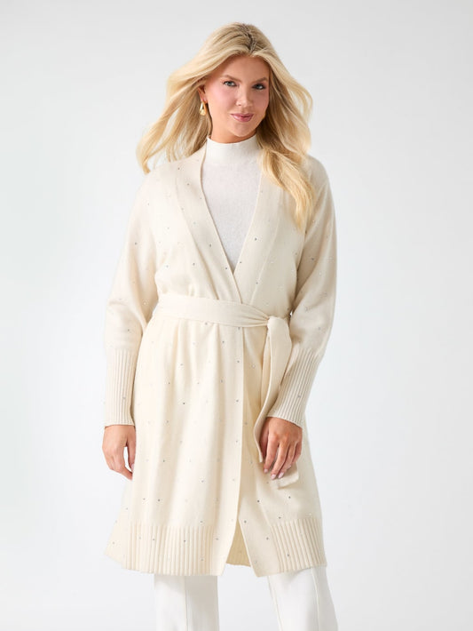 Elien Cashmere Crystal Cardigan - Guess