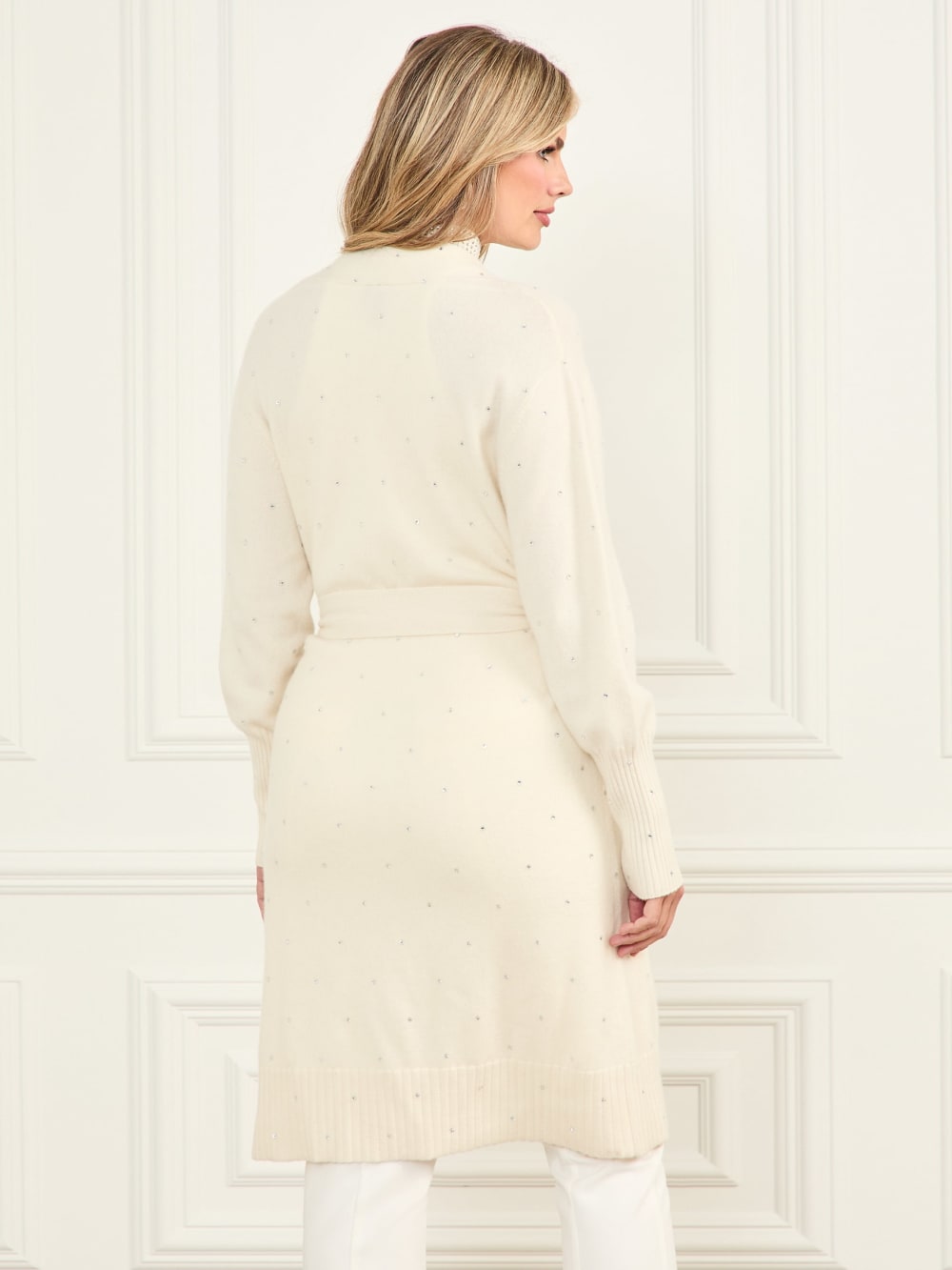 Elien Cashmere Crystal Cardigan - Guess