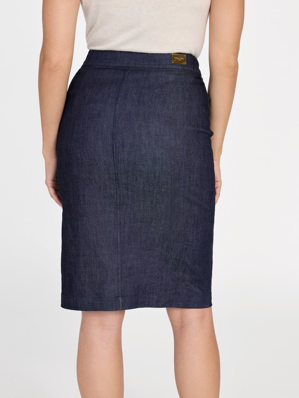 Denim Midi Pencil Skirt - Guess