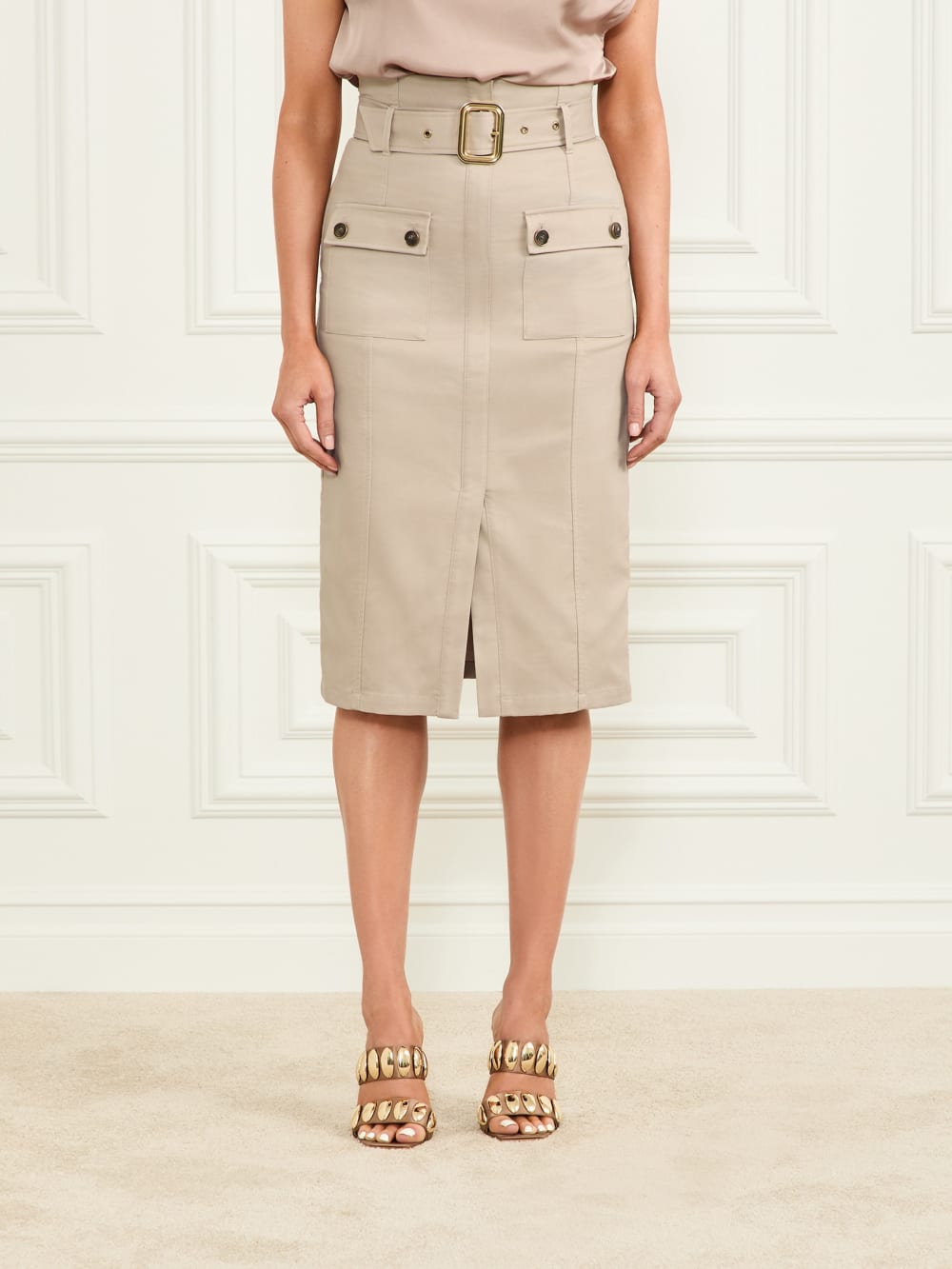 Cindy Belted Cargo Skirt - Guess