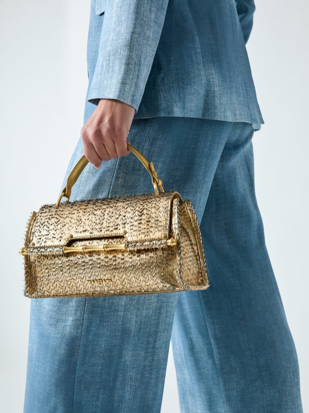 Alia Textured Satchel - Guess
