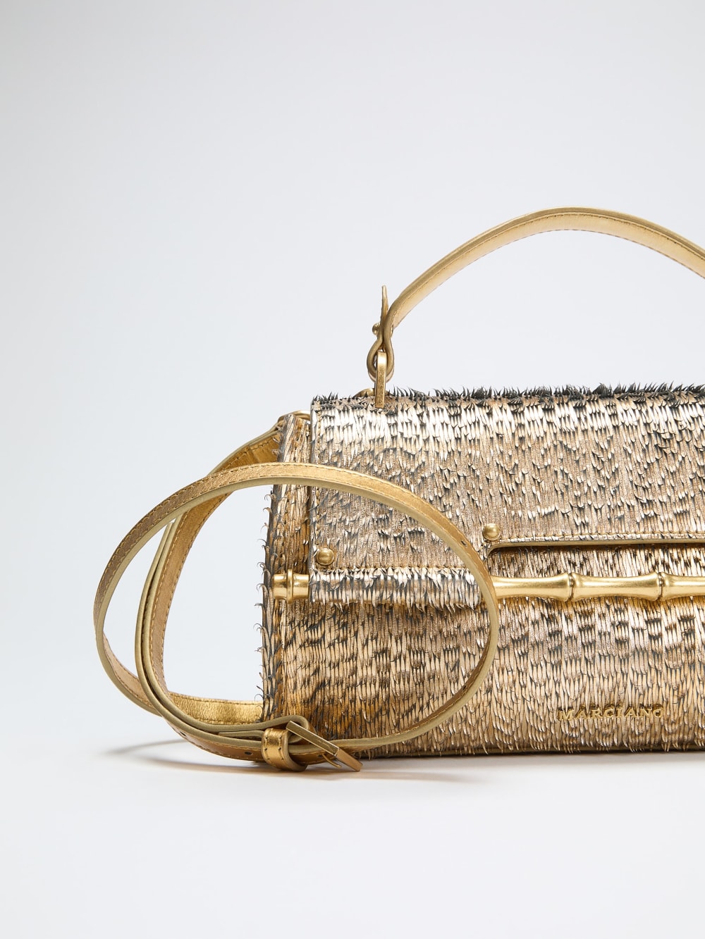 Alia Textured Satchel - Guess