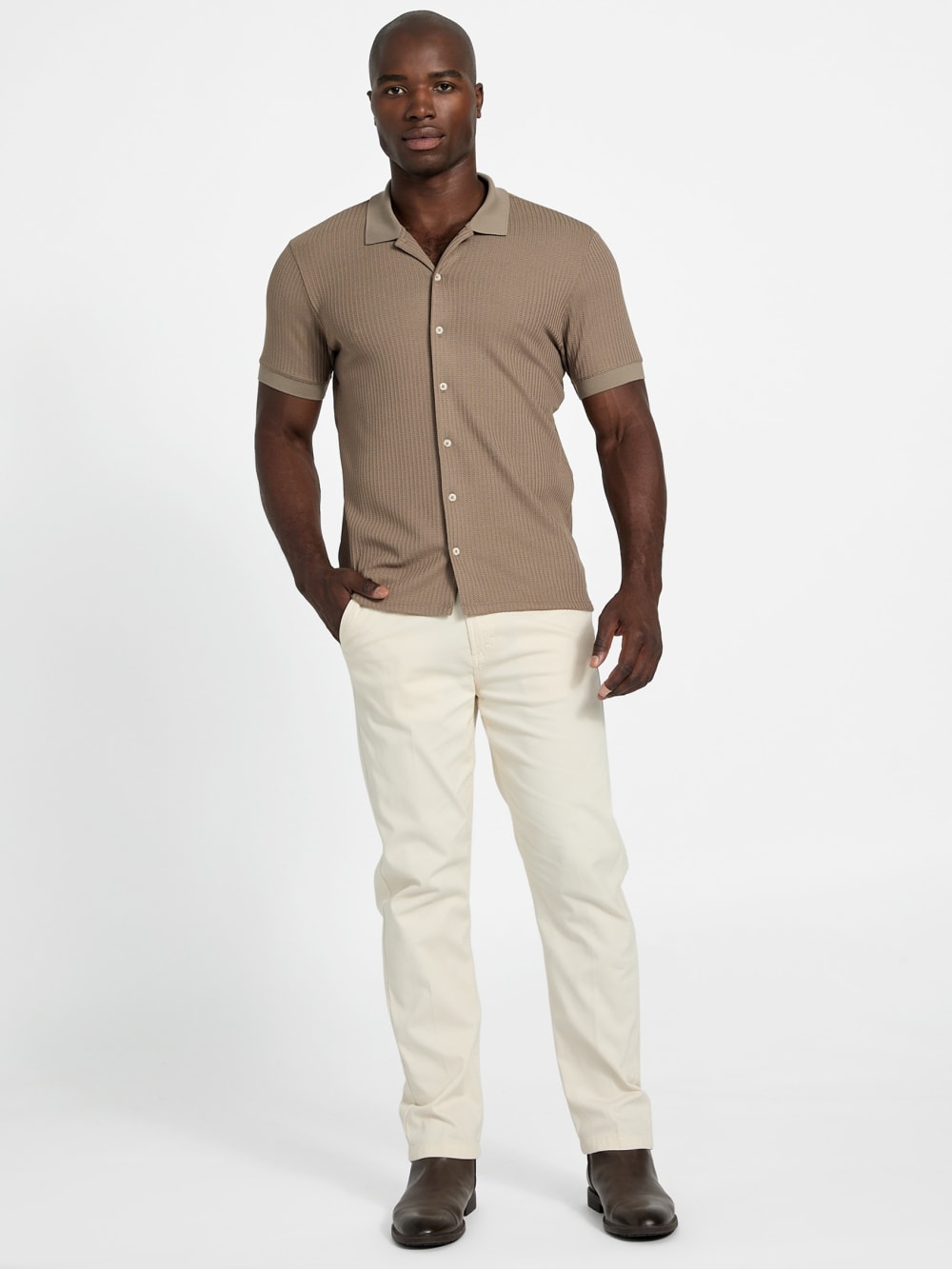 Pointelle Knit Shirt - Guess