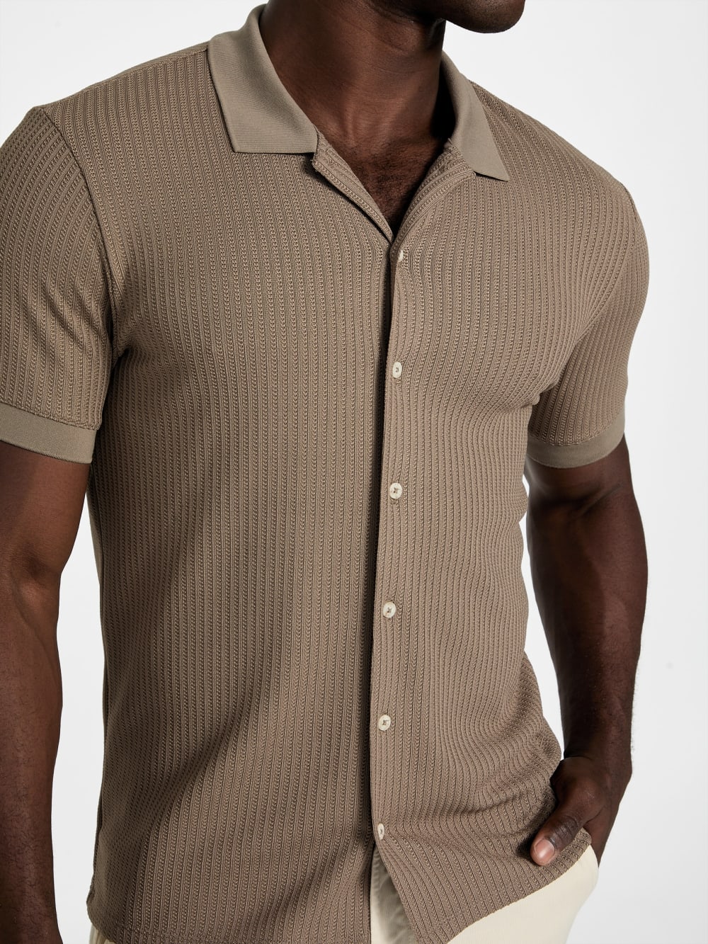Pointelle Knit Shirt - Guess