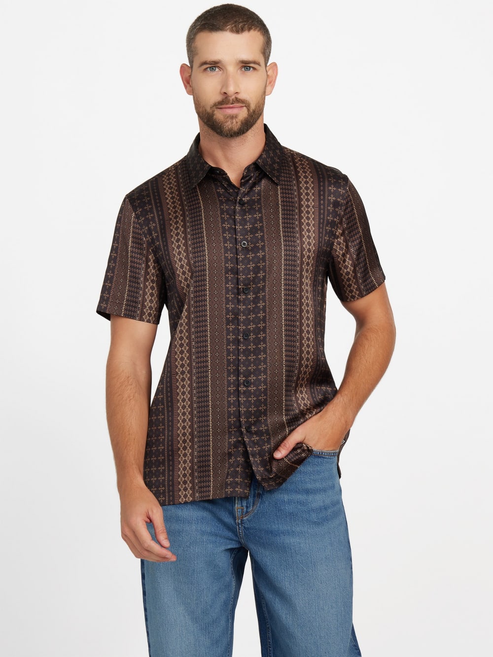 Eco Charm Rio Medallion Shirt - Guess