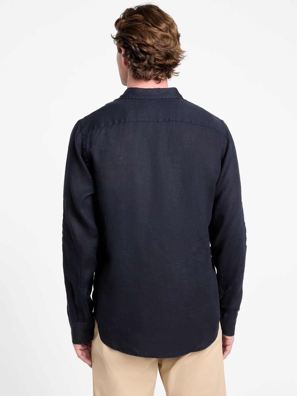 Eco Napa Linen-Blend Shirt - Guess