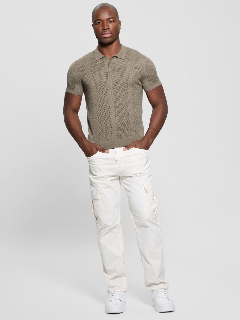 Eco Elijah Knit Polo - Guess