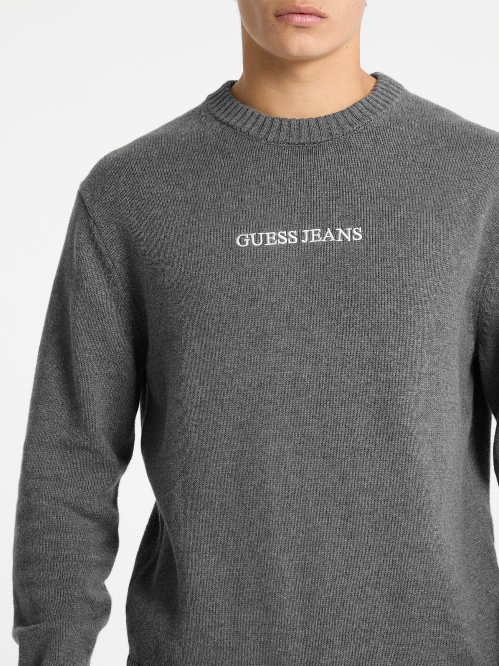 Embroidered Logo Sweater - Guess