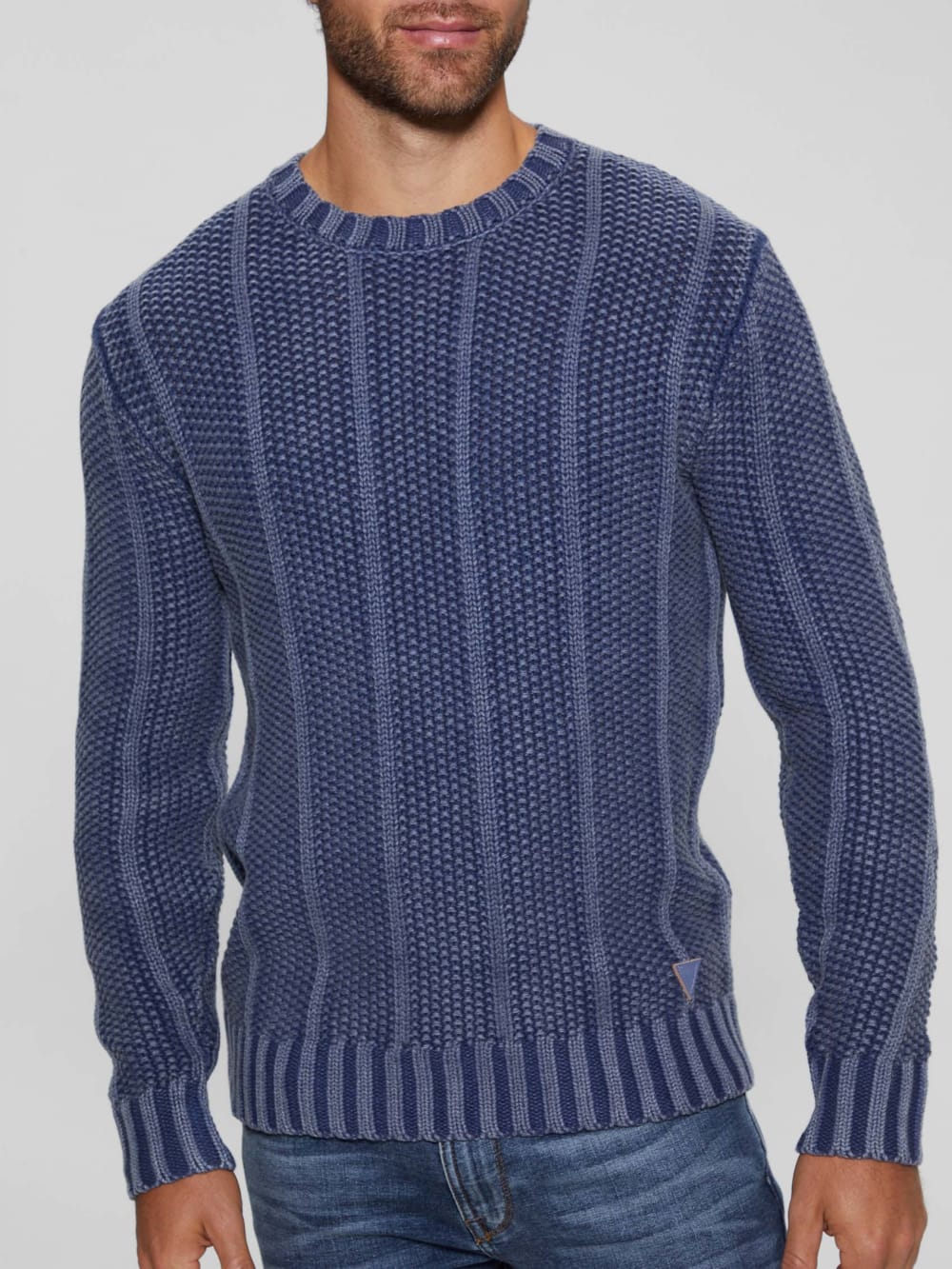 Eli Treated Stitched Sweater - Guess