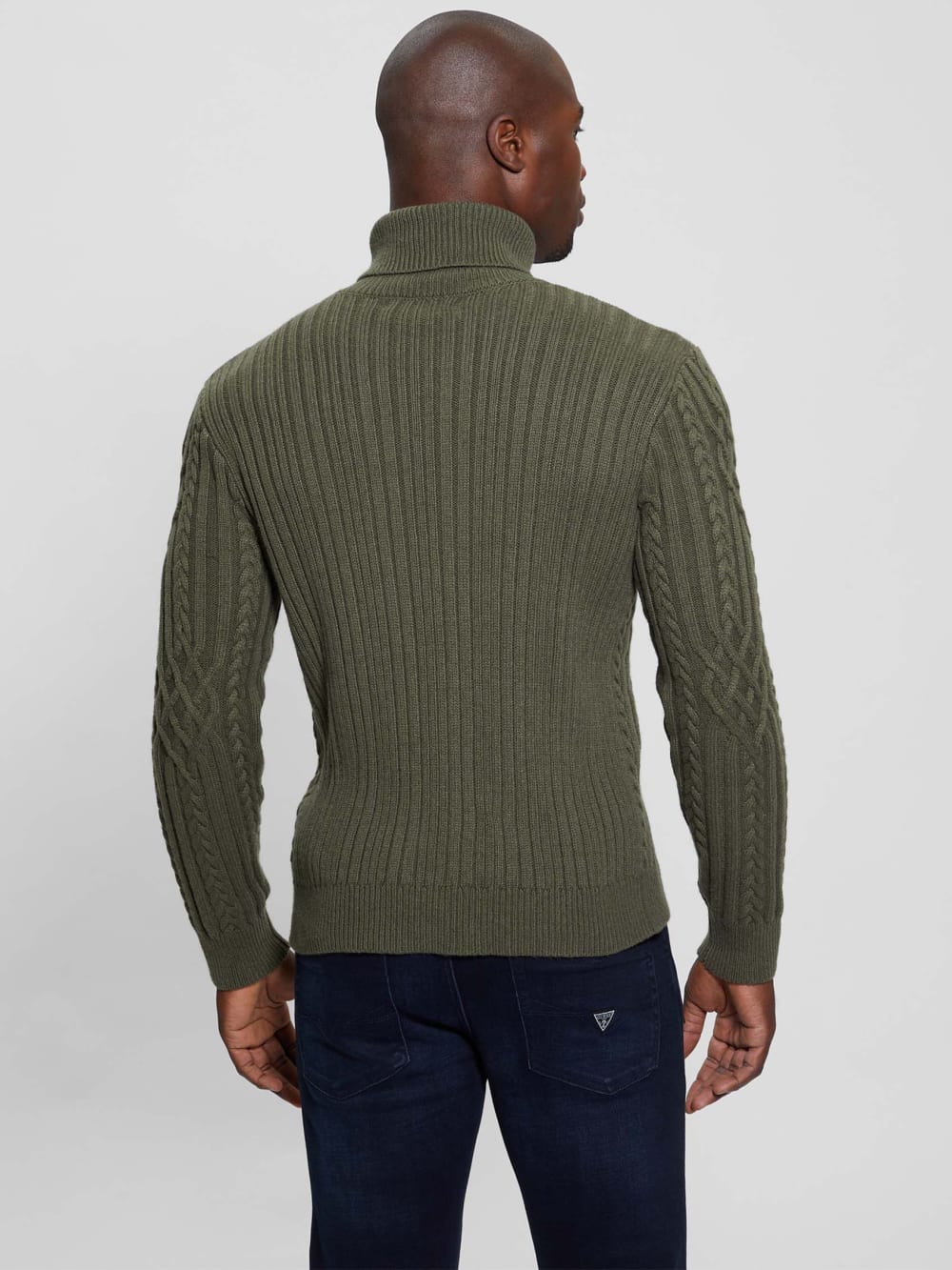 Eco Evander Cable-Knit Sweater - Guess
