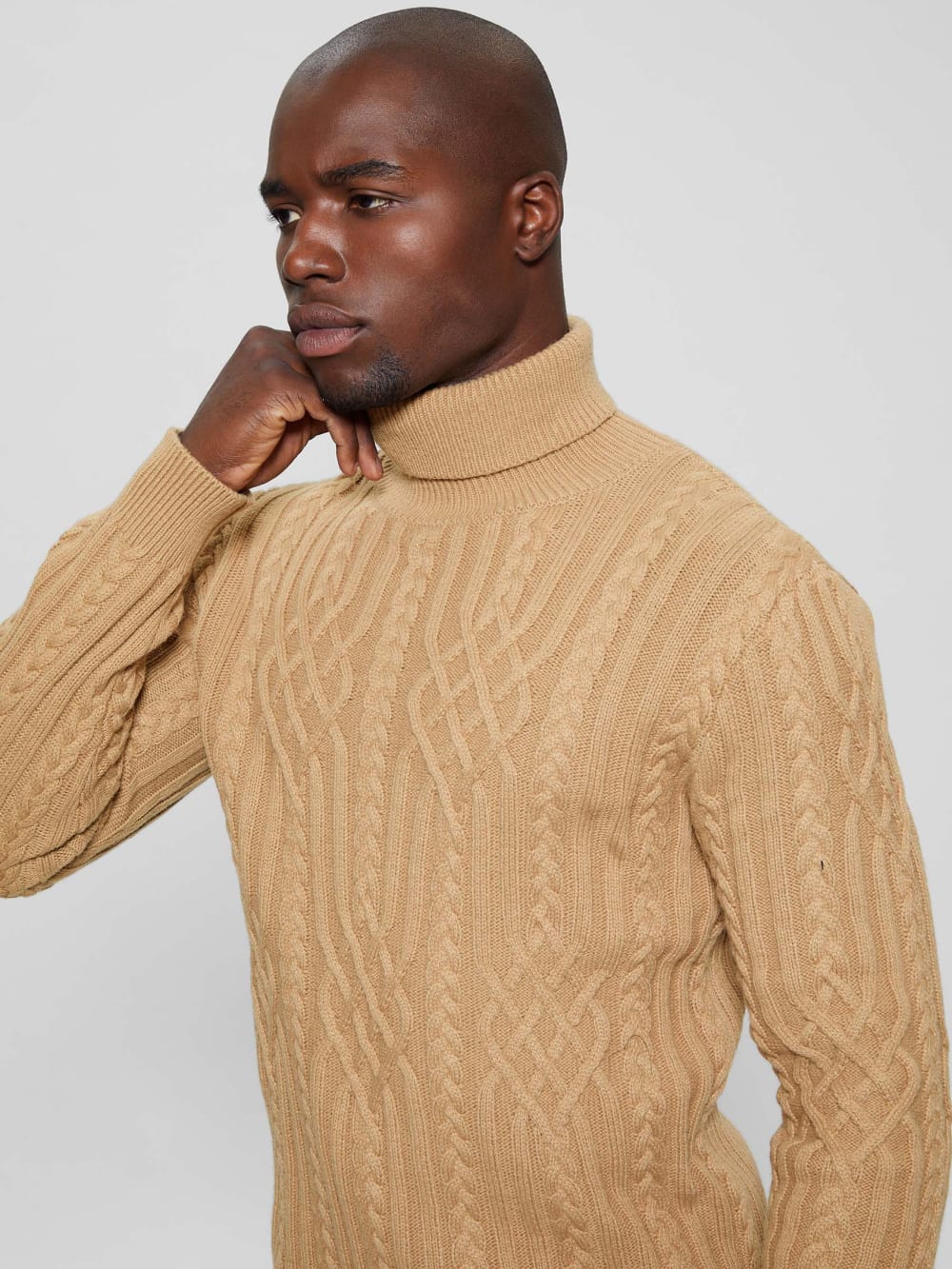 Eco Evander Cable-Knit Sweater - Guess