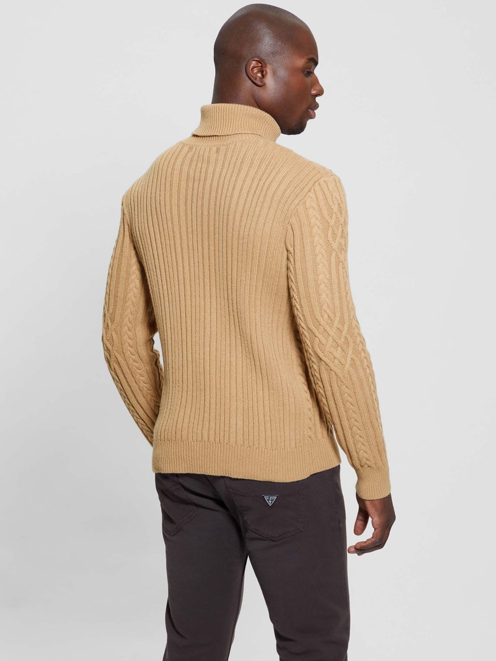 Eco Evander Cable-Knit Sweater - Guess