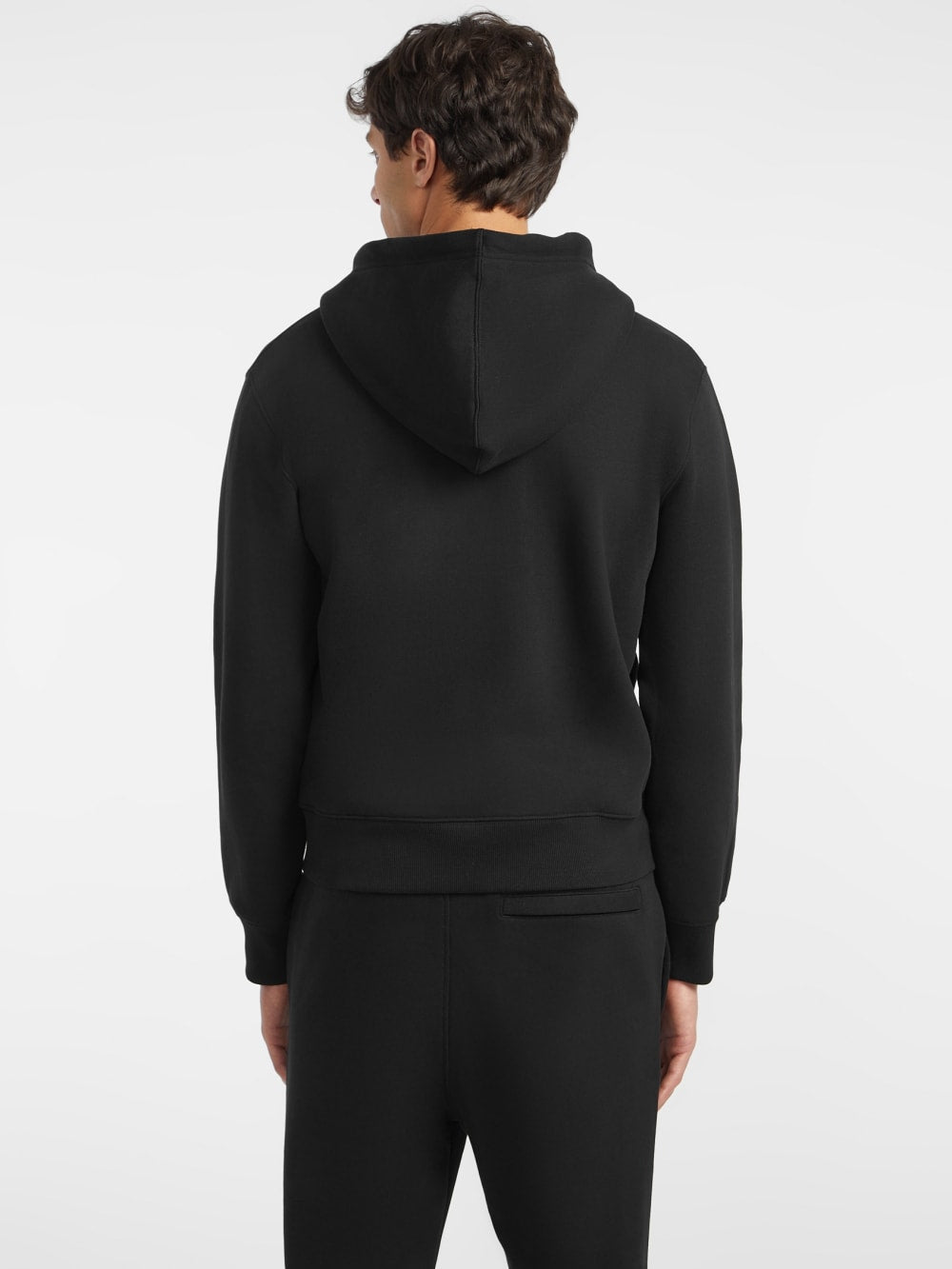 Slim Mini Patch Zip-Up Hoodie - Guess