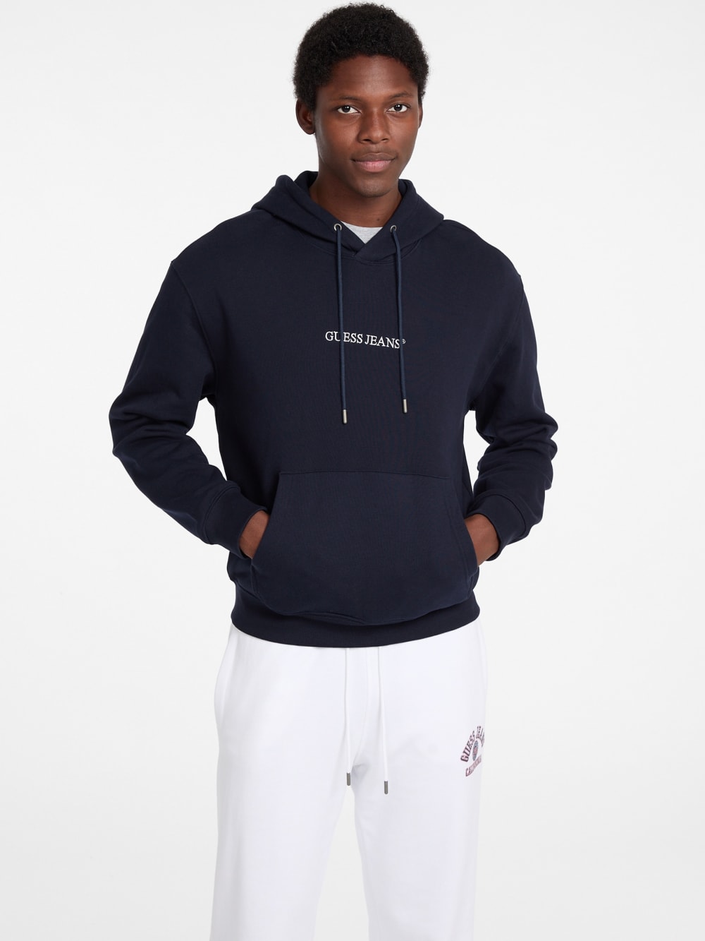 Hooded Logo Sweater - Guess