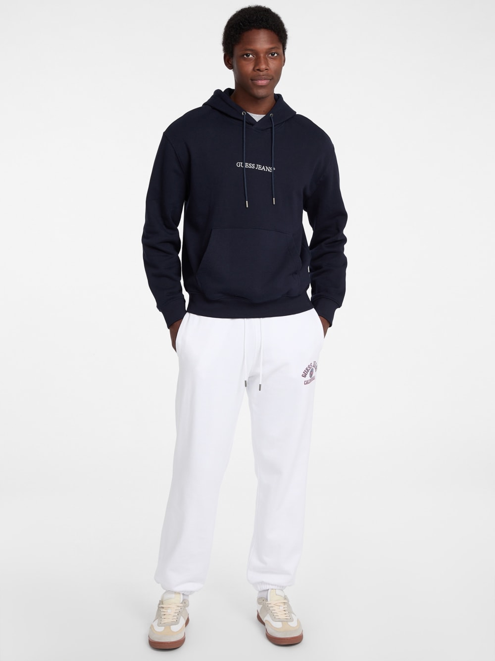 Hooded Logo Sweater - Guess